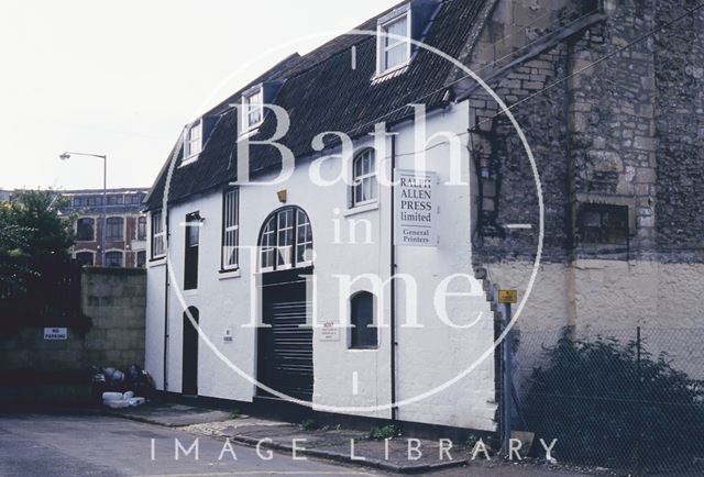 Ralph Allen Press, Milk Street, Bath 1993