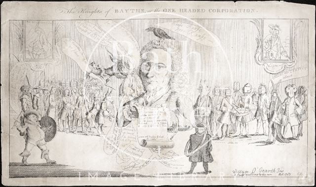 The Knights of Baythe (Bath), or the One Headed Corporation 1763