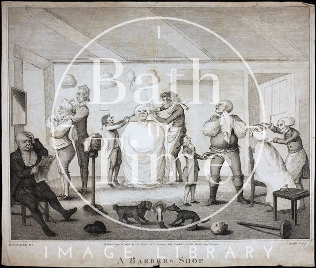 A Barber's Shop 1803