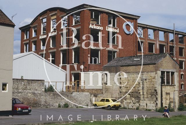 Derelict Bath Cabinet Makers works, Lower Bristol Road, Bath 1994