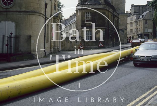 Gas main renewal, Walcot, Bath 1994