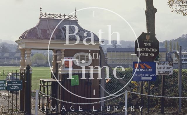 Turnstile, Bath Recreation Ground 1994