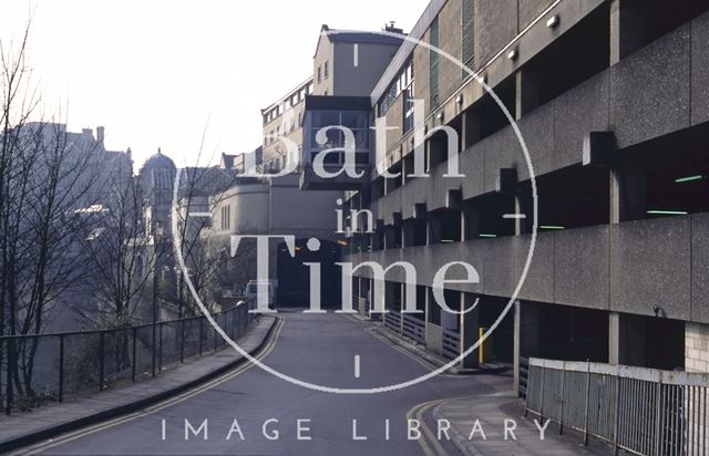 Podium Car Park to the rear of the Hilton Hotel, Northgate Street, Bath 1995