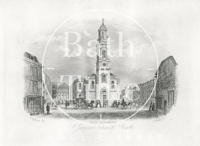 St. James's Church, Bath 1850