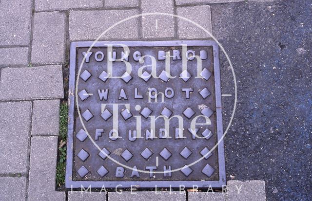 Coal hatch from Walcot Foundry, Queen Square, Bath 1995