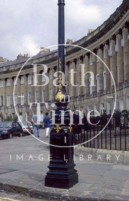 Lamp, Royal Crescent, Bath 1995