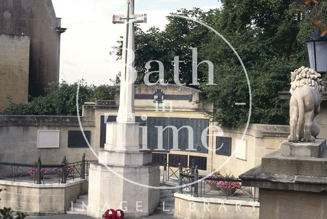 Updates to War Memorial, Rivers Gate, Royal Victoria Park, Bath 1995