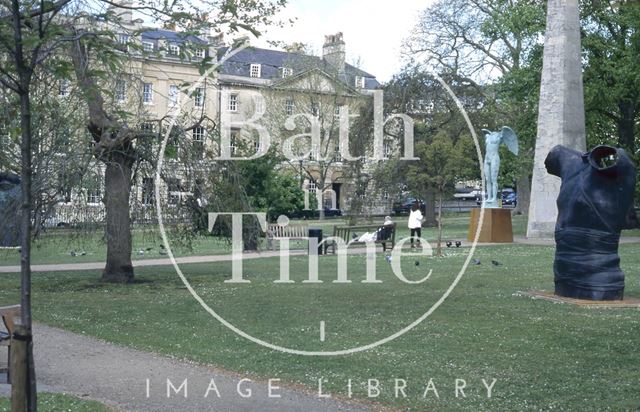 Sculptures in Queen Square, Bath 1996