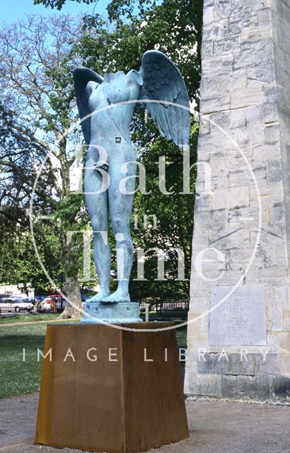 Sculptures in Queen Square, Bath 1996