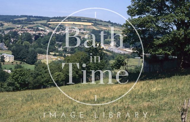 Batheaston/Swainswick Bypass, from Warminster Road, Bath 1996