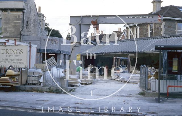 Stonemason's yard, Upper Bristol Road, Bath 1997