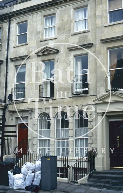 Newly restored 2, Bladud Buildings, Bath 1997