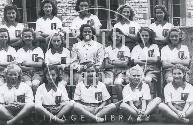 Paulton Secondary School Netball Team, Somerset 1961