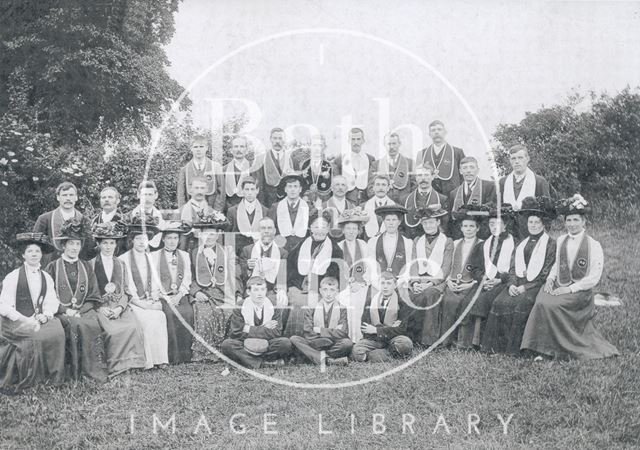 The Paulton Temperance Society, Somerset c.1912