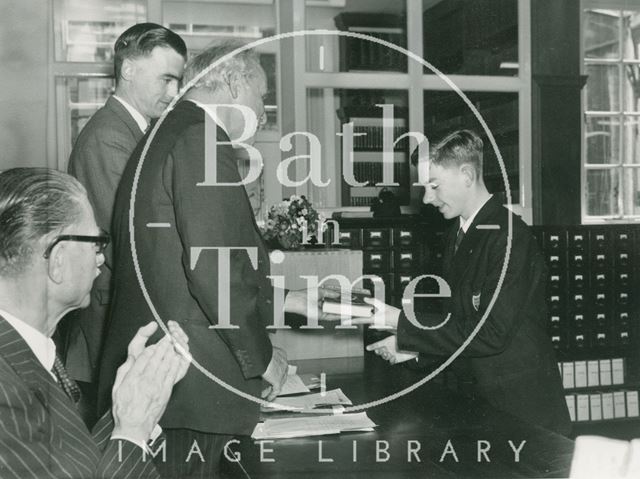 Opening of the Converted Reference Library, Bridge Street, Bath 1958