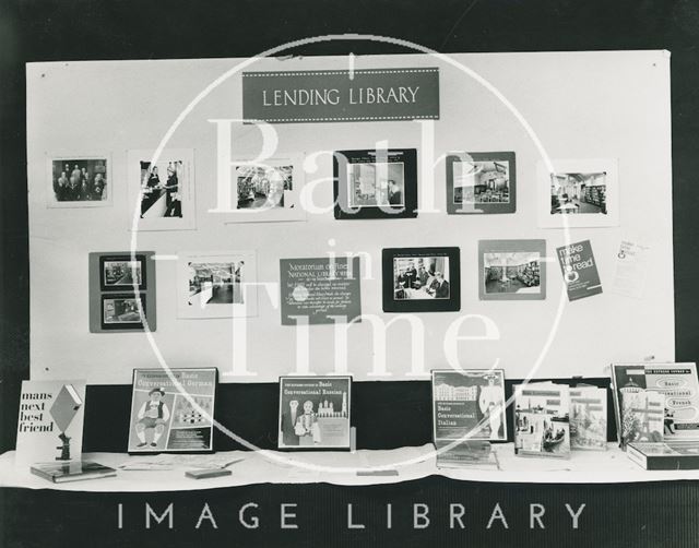 National Library Week Exhibition, Moore Room, Queen Square, Bath 1966