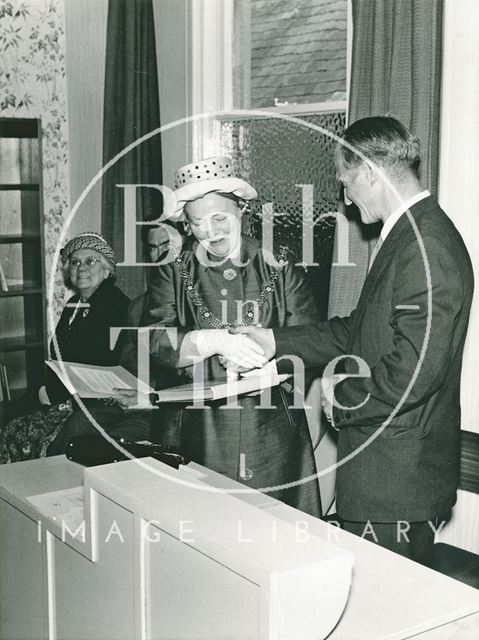 Opening of the Weston Branch Library, Bath 1962