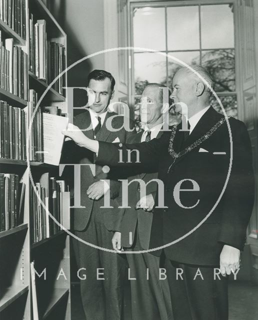 Opening of new Reference Library, Bath 1964