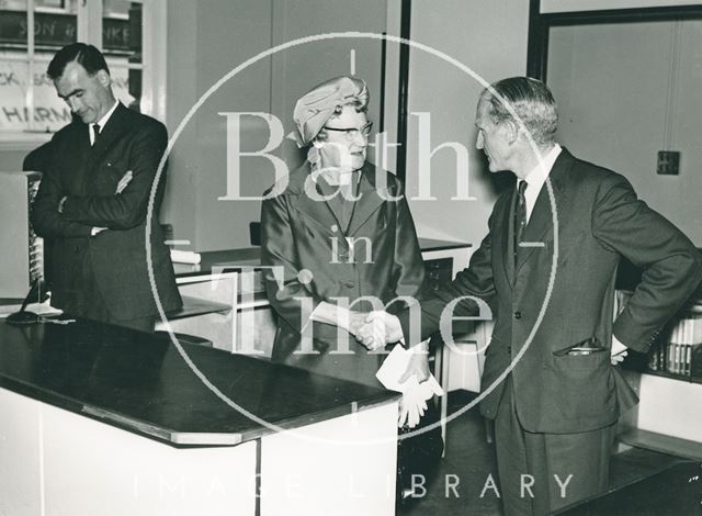 Bath Lending Library Extensions Opening Ceremony 1965