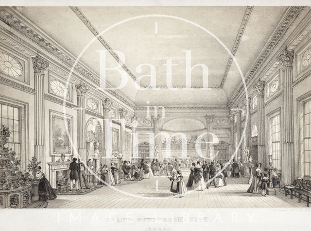 Grand Pump Room, Bath 1841