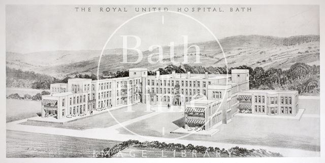 The Royal United Hospital, Weston, Bath c.1930