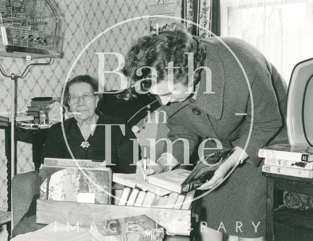 Books for the Housebound Scheme, Bath Library c.1950