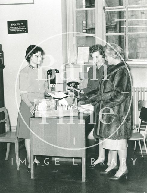 Books for the Housebound Scheme, Bath Library c.1950