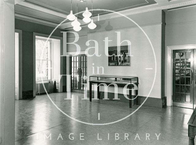 Vestibule, Reference Library, Queen Square, Bath 1964