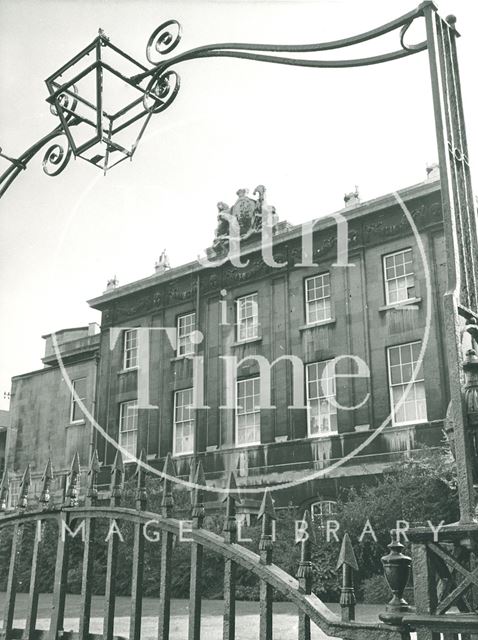 Theatre Royal from Beauford Square, Bath 1964