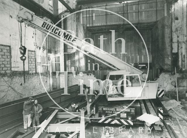 Theatre Royal renovations, Bath c.1982