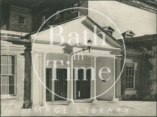 Entrance to the Assembly Rooms, Bath c.1939