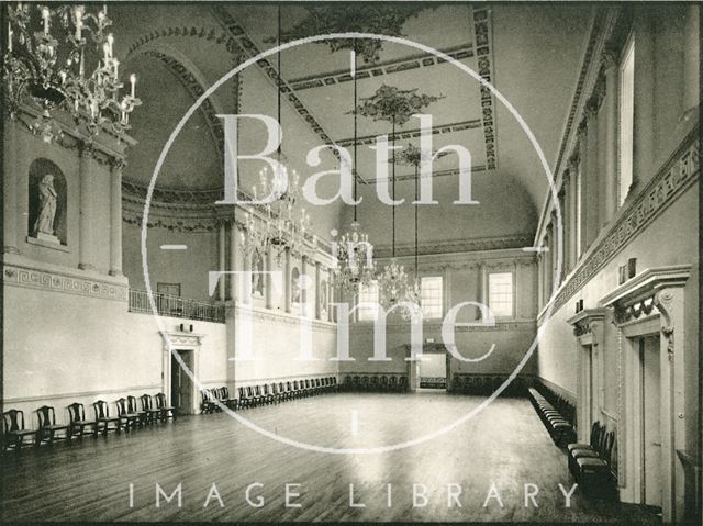 The Ballroom, Assembly Rooms, Bath 1939