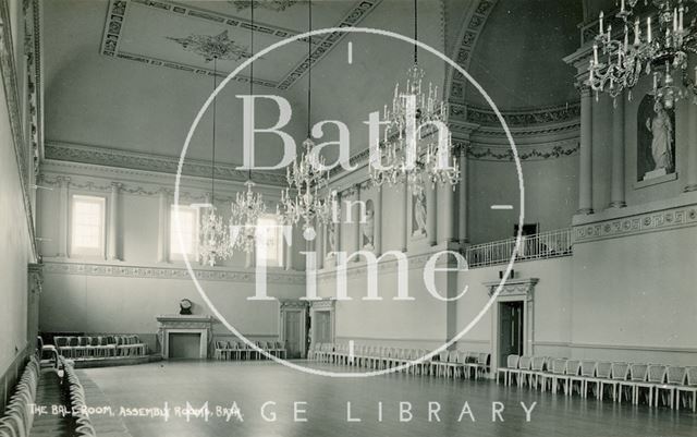 The Ballroom, Assembly Rooms, Bath 1938