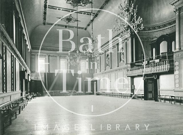 The Ballroom, Assembly Rooms, Bath c.1920