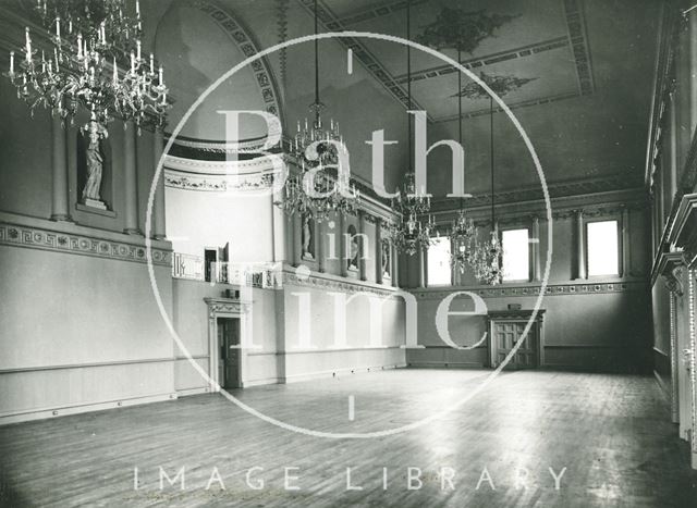 The Ballroom, Assembly Rooms, Bath c.1920