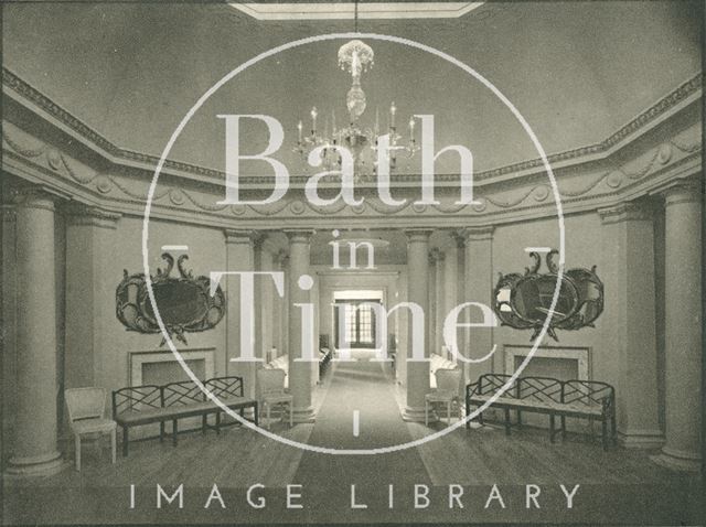 The Octagonal Lobby and Central Corridor, Assembly Rooms, Bath 1939