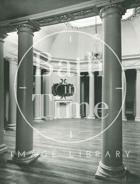 The Octagonal Lobby, Assembly Rooms, Bath c.1939