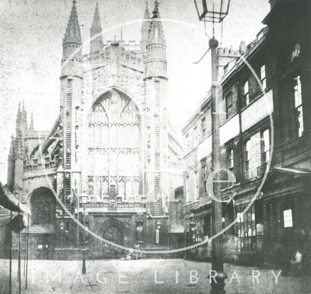 Abbey Church Yard, Bath 1849