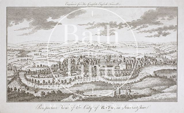 Perspective View of the City of Bath in Somersetshire 1772