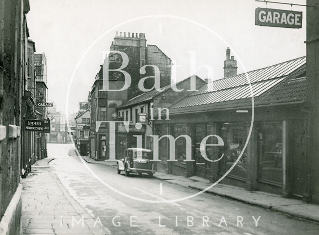 Whiting's Garage, Barton Street, Bath c.1930