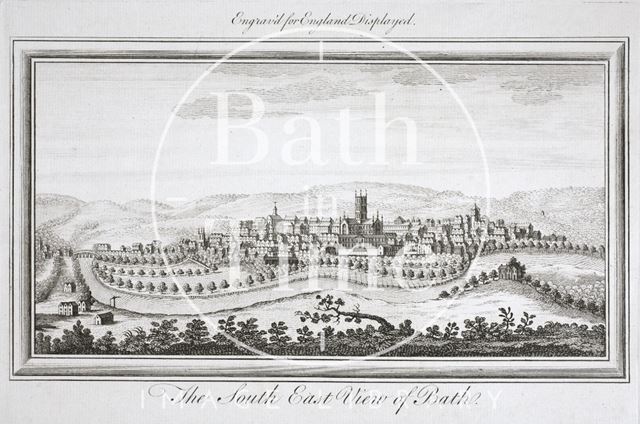 The South East View of Bath 1769