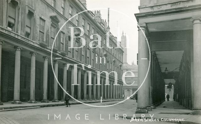 Colonnade, Bath Street, Bath c.1907