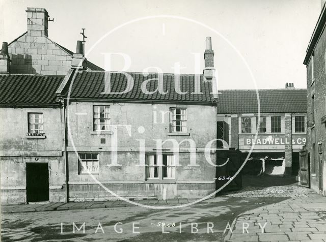 7, Broad Quay and Bladwell & Co. entrance, Bath 1937