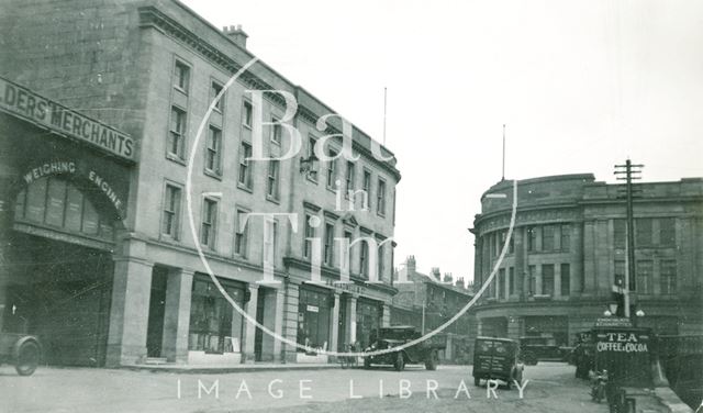 View from Broad Quay towards Dorchester Street, Bath c.1930