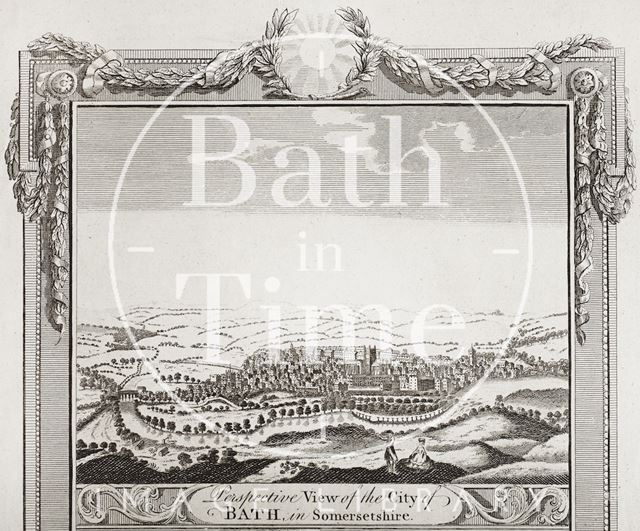 Perspective View of the City of Bath in Somersetshire 1784