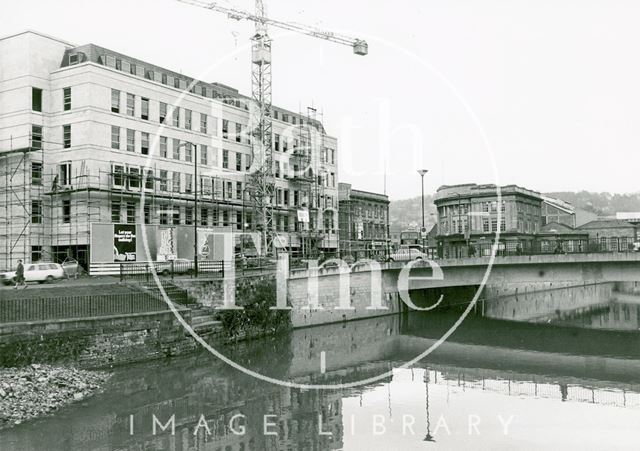 Broad Quay new development, Bath 1972