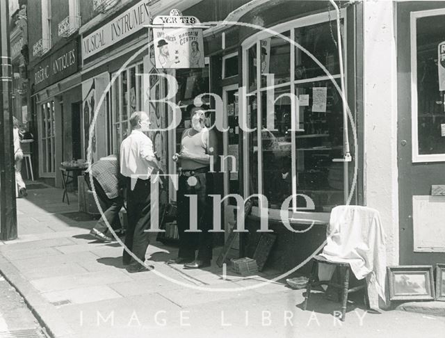 Old Jack's Bargain Centre, 140, Walcot Street (previously 22, Cornwell Buildings), Bath 1975