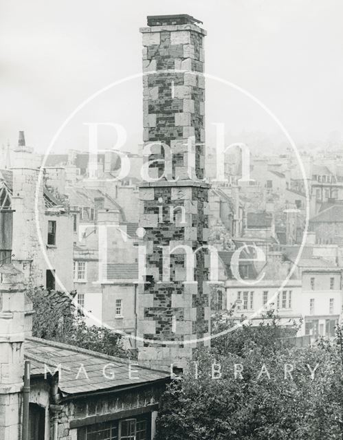 Chimney, Northgate Street, Bath 1970