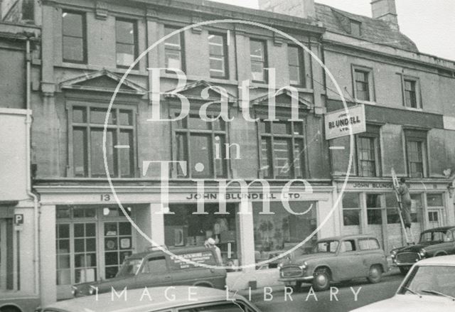 John Blundell Ltd., 13 & 15, Walcot Street, Bath 1969