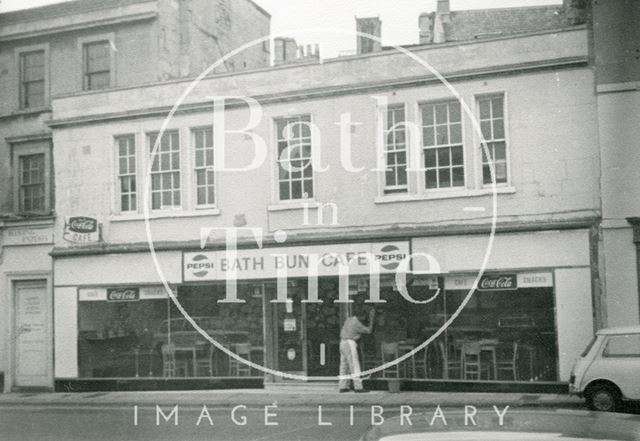 The Bath Bun Cafe, 5 & 7, Walcot Street, Bath 1969